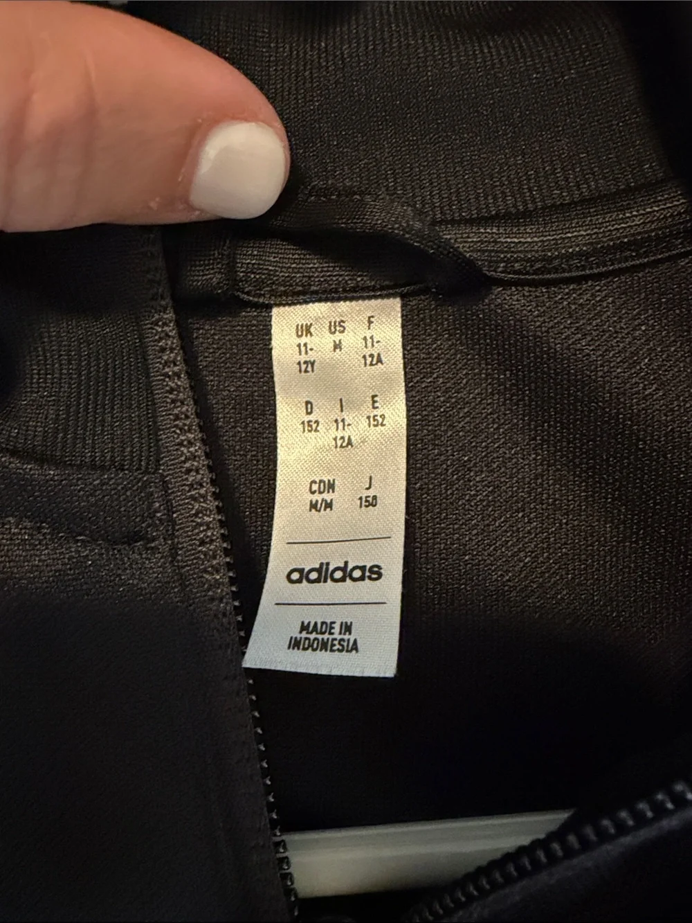 adidas Black Kids Messi Track Jacket & Joggers with Light Blue Accents